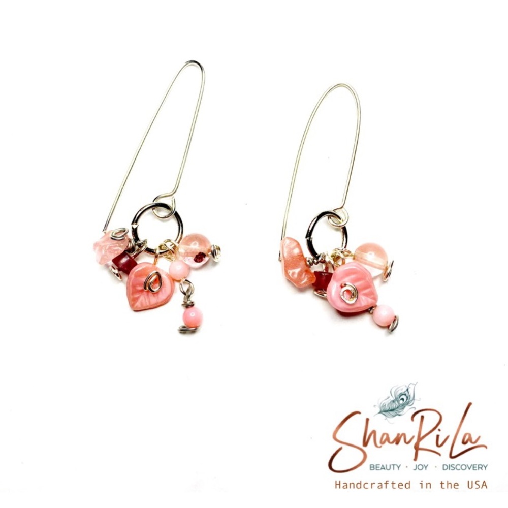 ShanRiLa Candy Dangle Pink Surprise Earrings